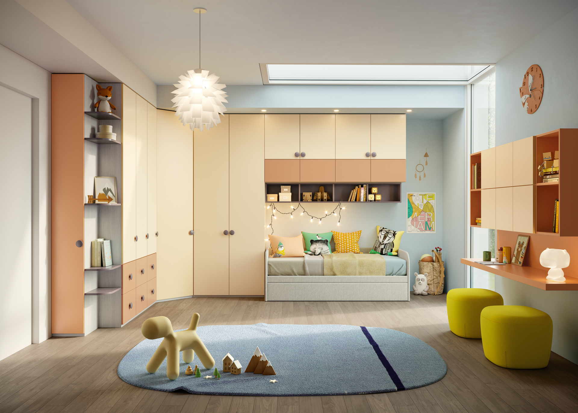 Small spaces, big dreams: how to choose a bed that transforms a kid’s bedroom - Giessegi.it