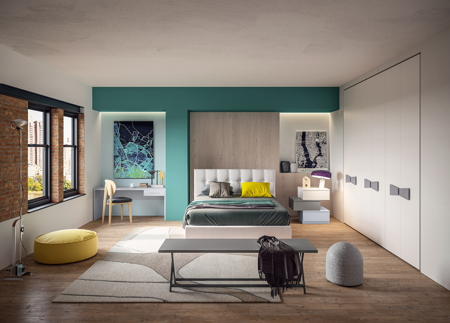 Bedrooms | 13 - Giessegi - Qualità e risparmio hanno trovato casa.	