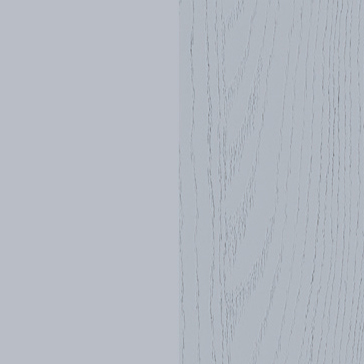 Alluminio - Fianchi terminali lato esterno laccato opaco - opaco su frassinato - lucido - - Giessegi