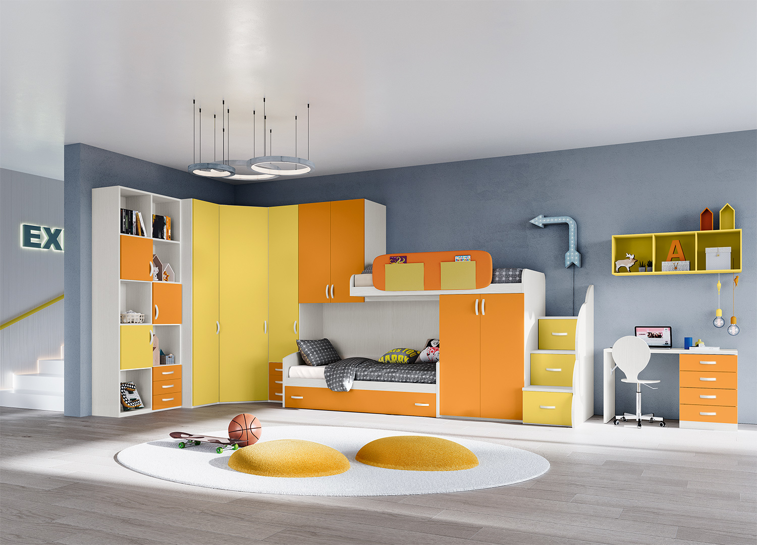 Kid's bedrooms - Giessegi.it