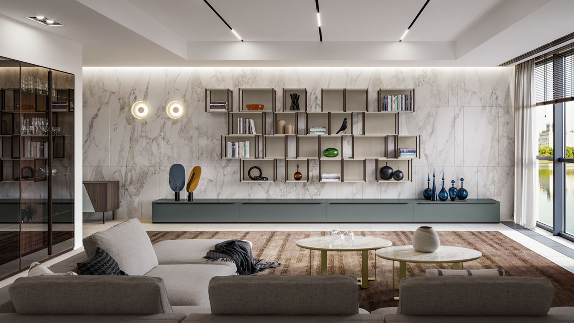 Living 2021: the new living room collection - Giessegi - Qualità e risparmio hanno trovato casa.	
