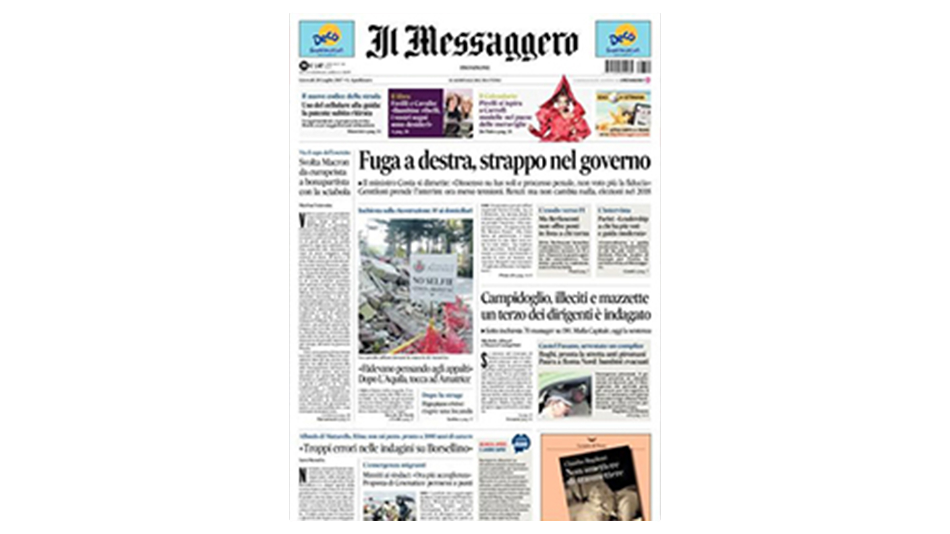 Il Messaggero - Luglio 2017