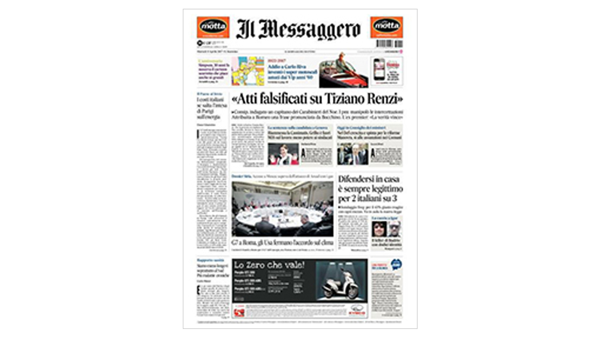 Il Messaggero - Maggio 2017