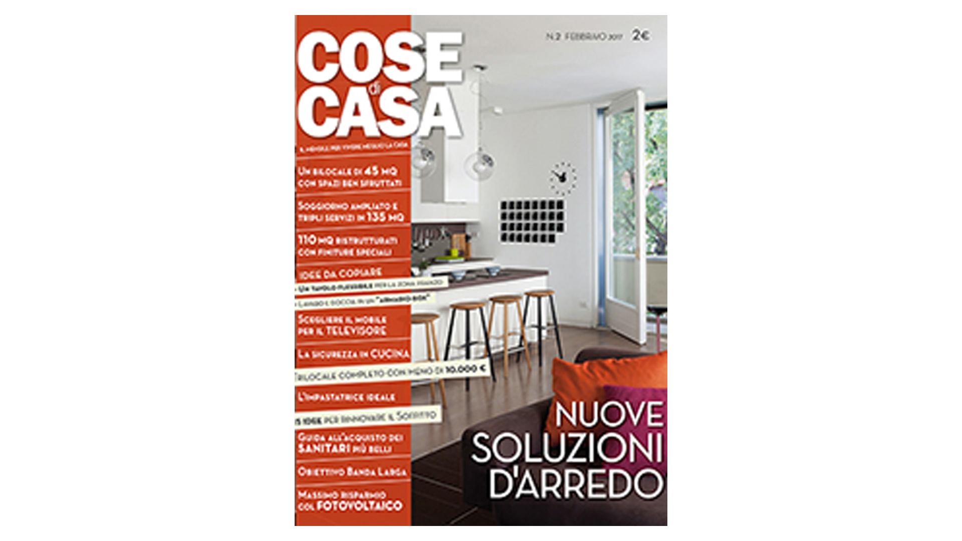 Rivista Cose di casa - Febbraio 2017