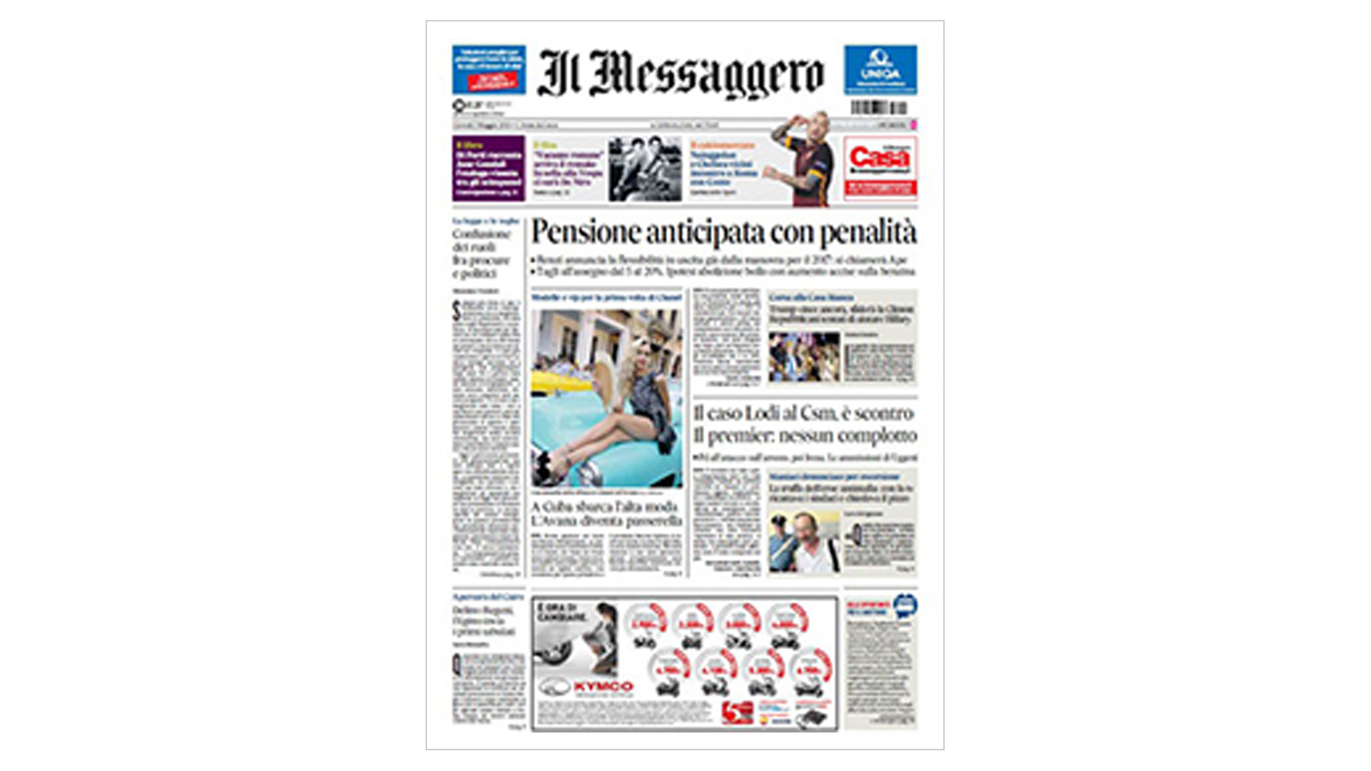 Il Messaggero - Febbraio 2017