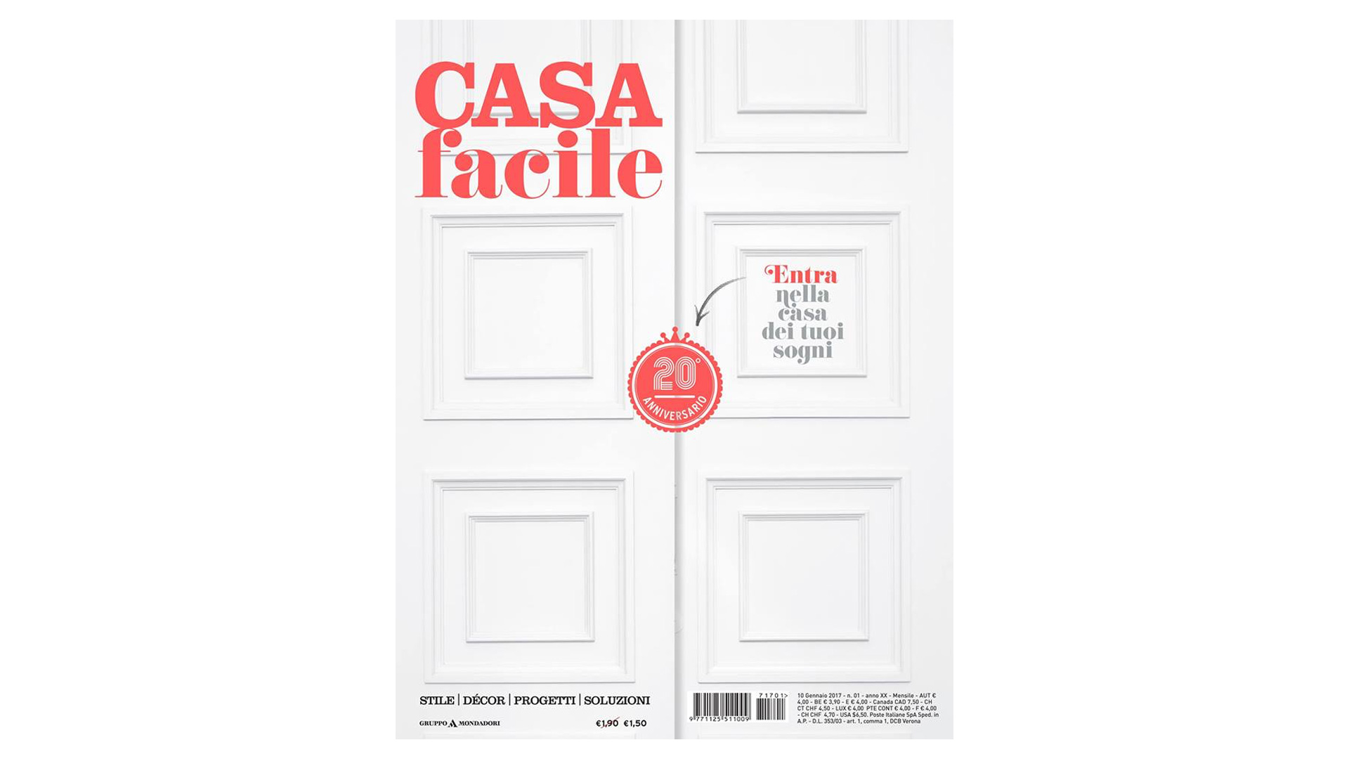 Rivista Casa Facile - Gennaio 2017